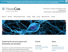 Tablet Screenshot of neurocure.de